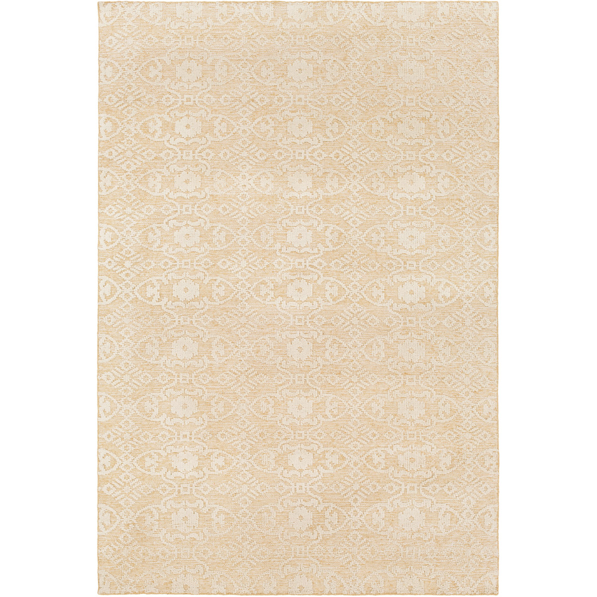 Surya ITH5001-69 Ithaca 108 X 72 inch Gray and Neutral Area Rug, Wool and Cotton