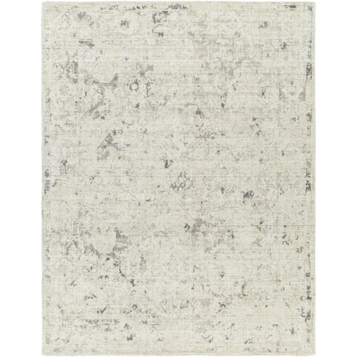 Surya JOR2307-1215 Jordan 180 X 144 inch Black Rug, Rectangle