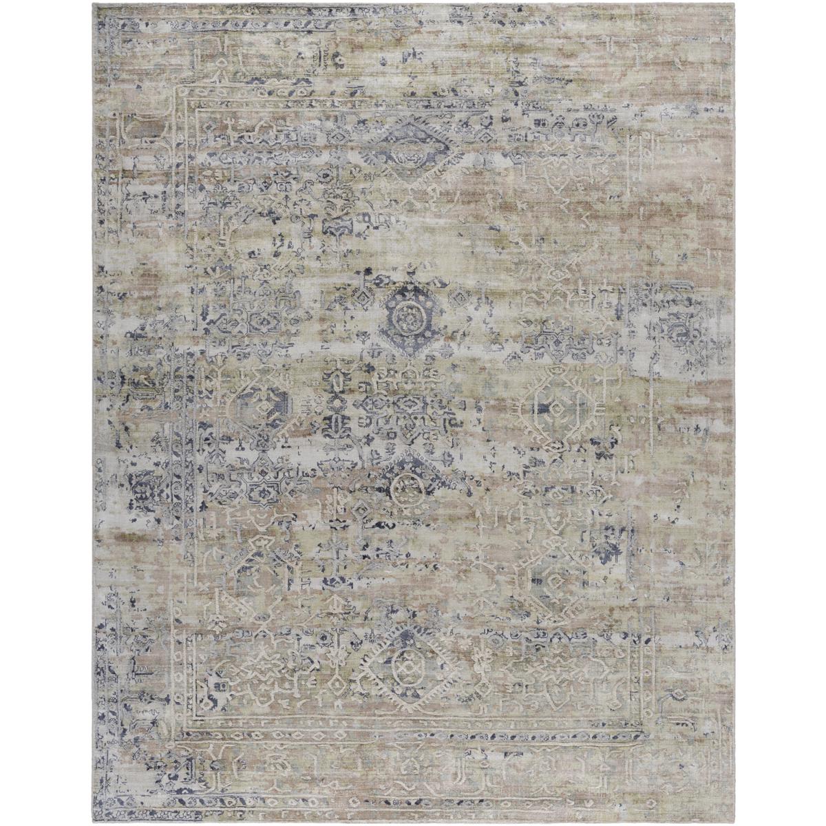 Surya JOR2310-23 Jordan 36 X 24 inch Metallic - Silver / Sterling Grey / Grey Handmade Rug in 2 x 3