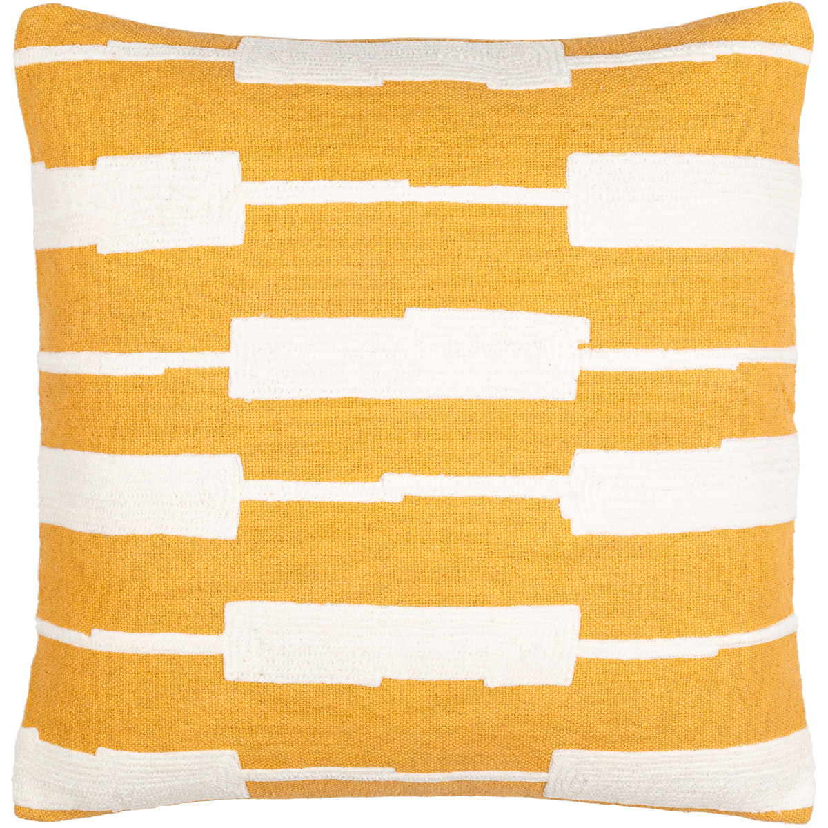 JSW001-2222D 22 x 22 in. Jason Wu Modern Cotton Square Pillow Kit