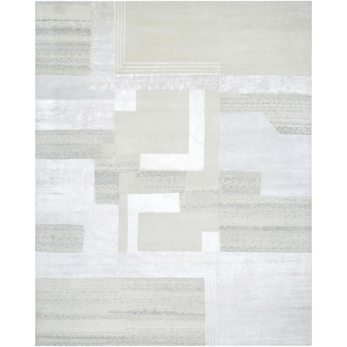 Surya JYL2302-912 Jaylin 144 X 108 inch Off-White / Light Silver Handmade Rug in 9 x 12