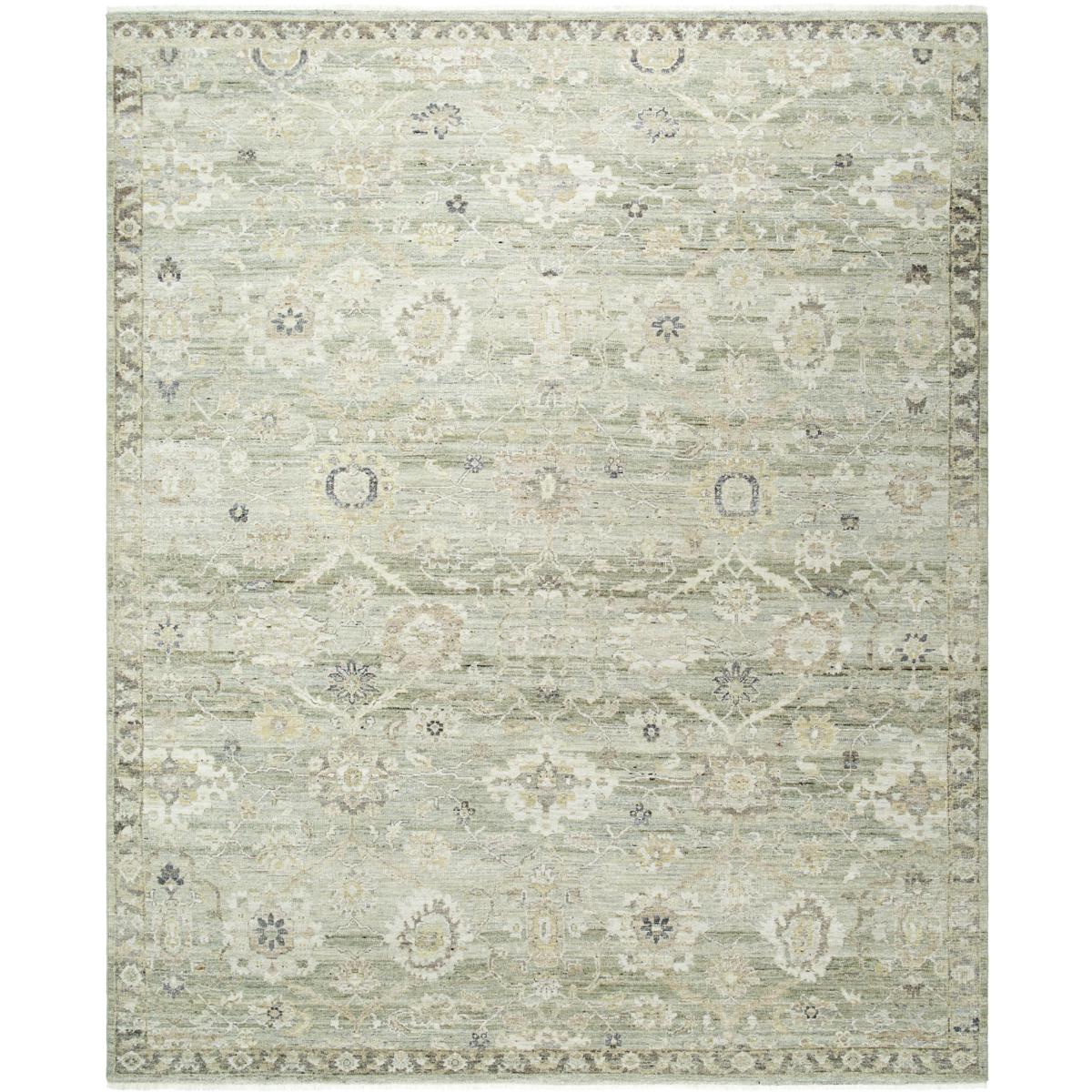 Surya KHO2300-810 Khorasan 120 X 96 inch Ash / Khaki / Sage Handmade Rug in 8 x 10