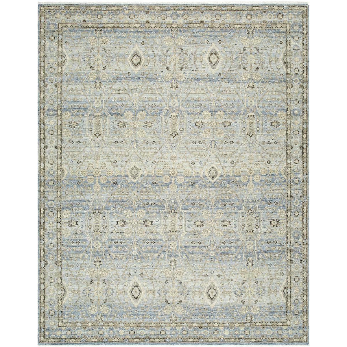Surya KHO2304-810 Khorasan 120 X 96 inch Ash / Sage / Light Silver Handmade Rug in 8 x 10
