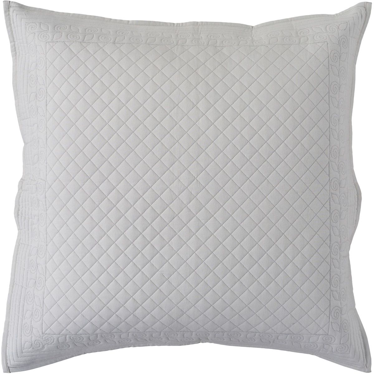 Surya KIE2001KS Kiley 36 X 20 inch Silver Gray King Sham