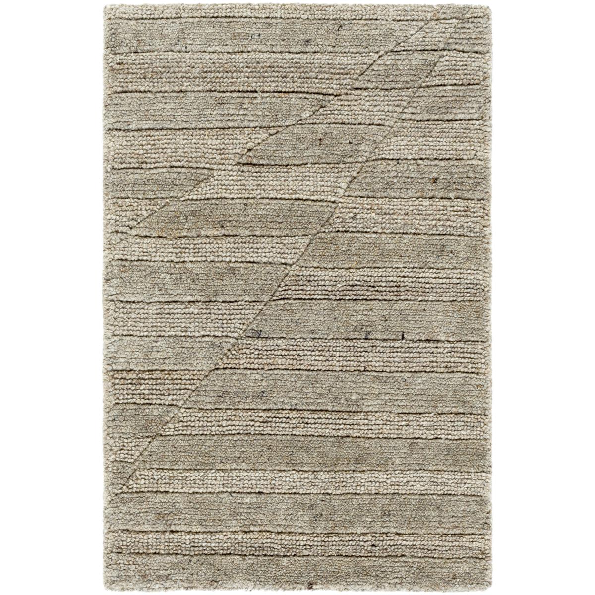 Surya KNX2302-69 Knoxville 108 X 72 inch Metallic - Silver / Nickel / Ash Handmade Rug in 6 x 9