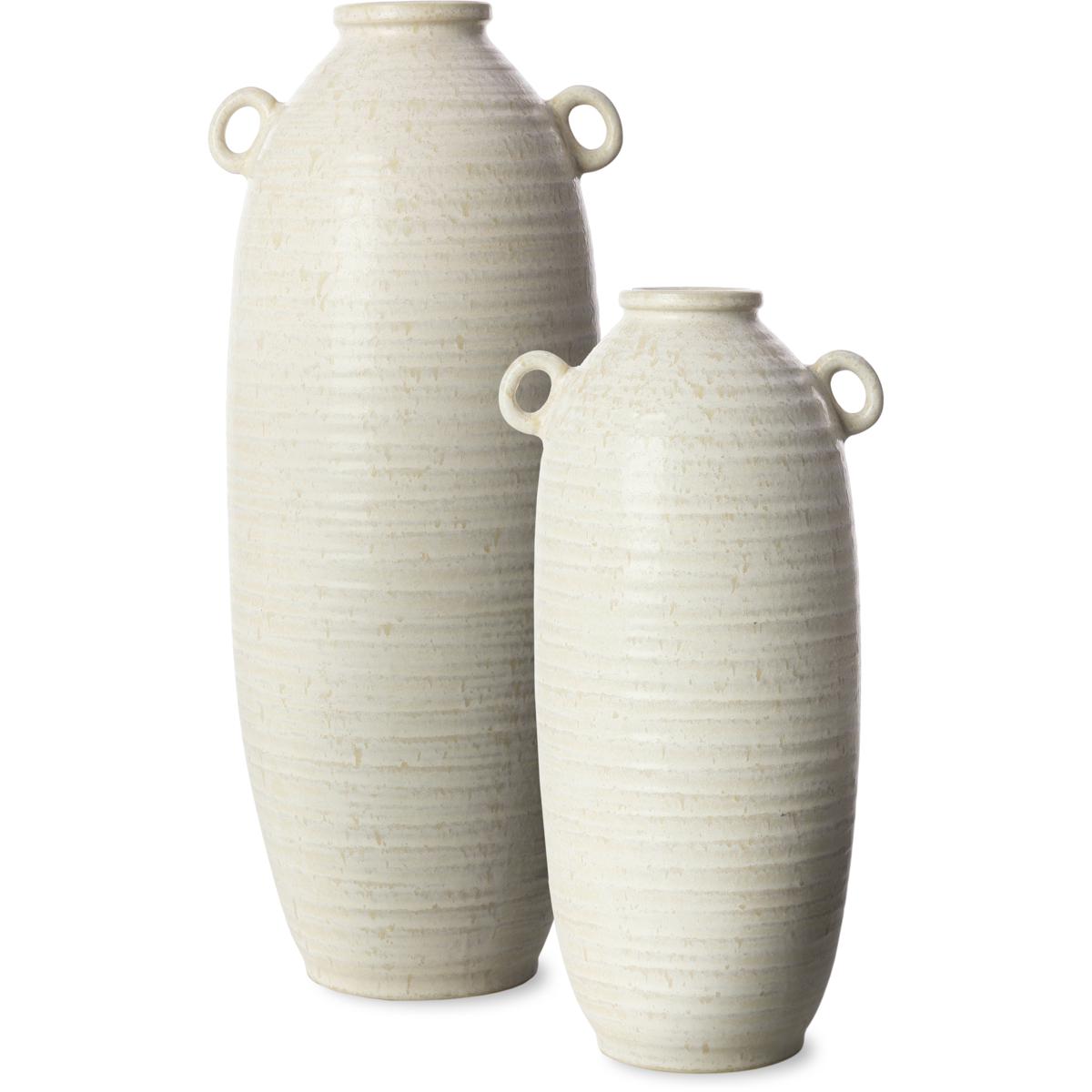 Sallie Modern Classic White Ceramic Decorative Accent Set