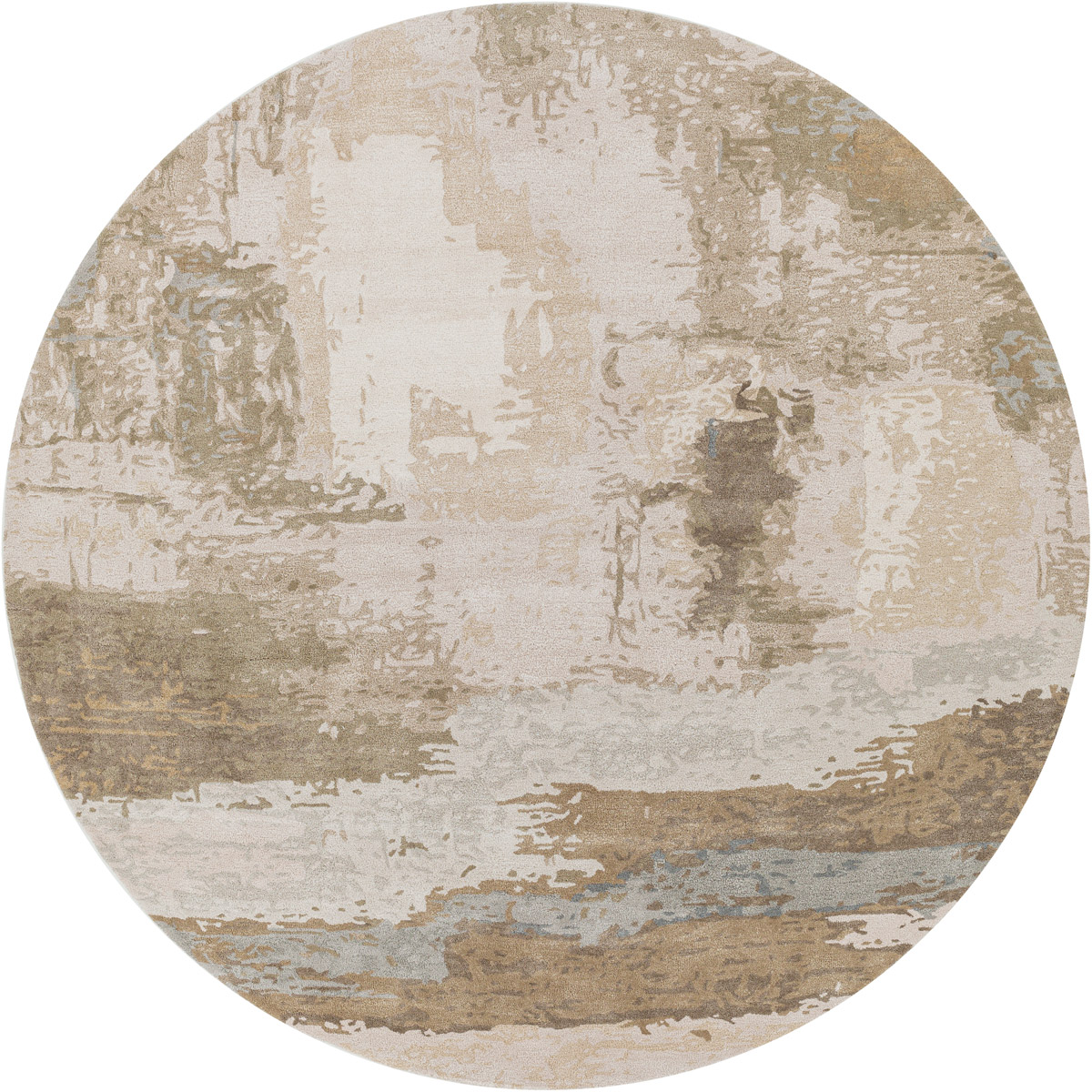 Surya KVT2300-12RD Kavita 144 X 144 inch Tan Rug in 12 Ft Round, Round