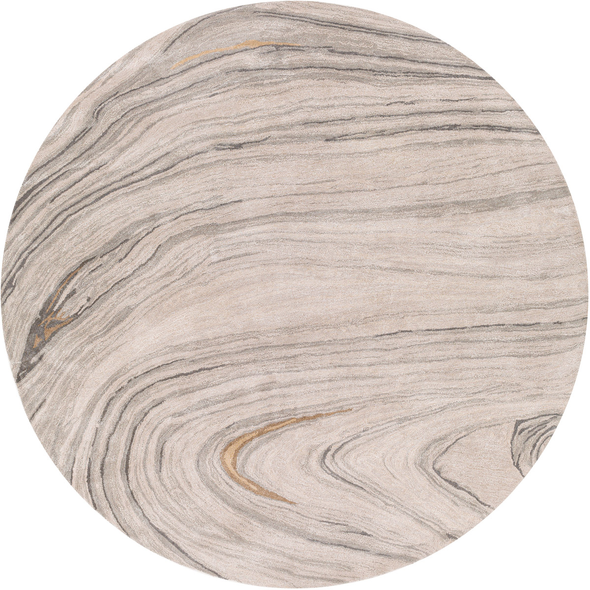 Surya KVT2304-12RD Kavita 144 X 144 inch Medium Gray Rug in 12 Ft Round, Round