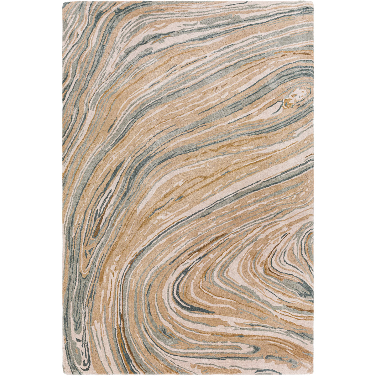 Surya KVT2309-23 Kavita 36 X 24 inch Tan Rug in 2 x 3, Rectangle
