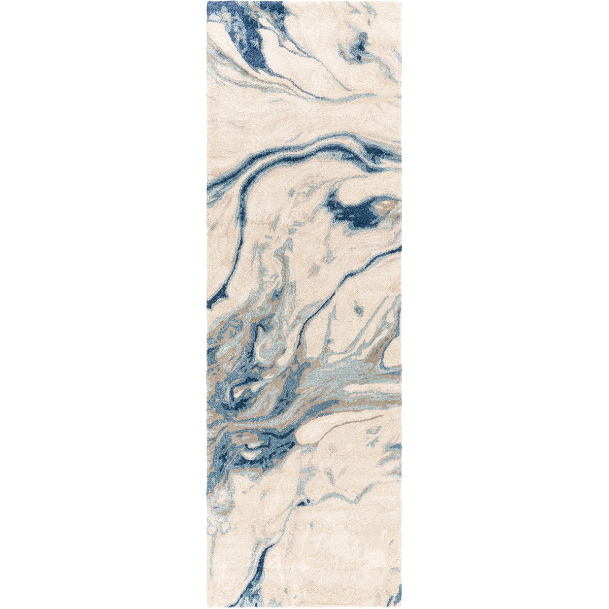 Surya KVT2315-268 Kavita 96 X 30 inch Navy Rug in 2.5 x 8, Runner