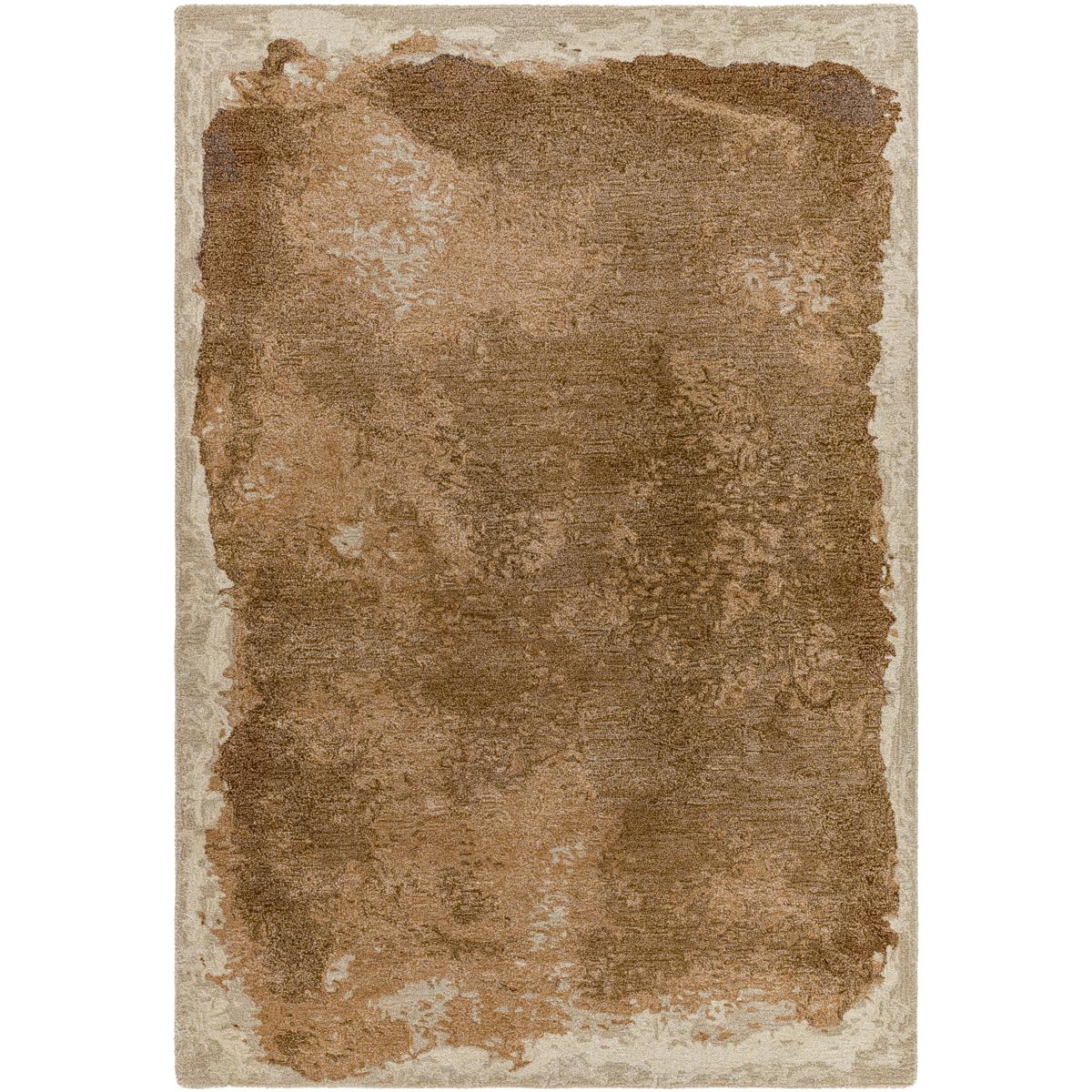 Surya KVT2321-1215 Kavita 180 X 144 inch Walnut / Prairie Dust / Sand / Khaki / Sepia / Ash / Camel Handmade Rug in 12 x 15