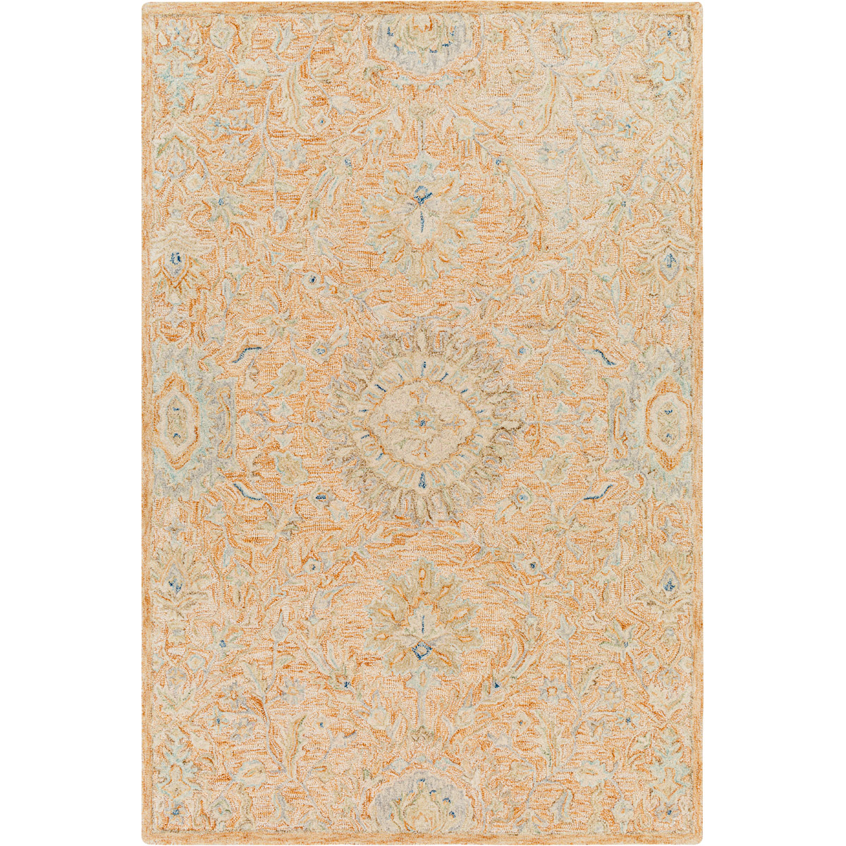 Surya LAZ2303-23 Lazio 36 X 24 inch Brick Red Rug in 2 x 3, Rectangle