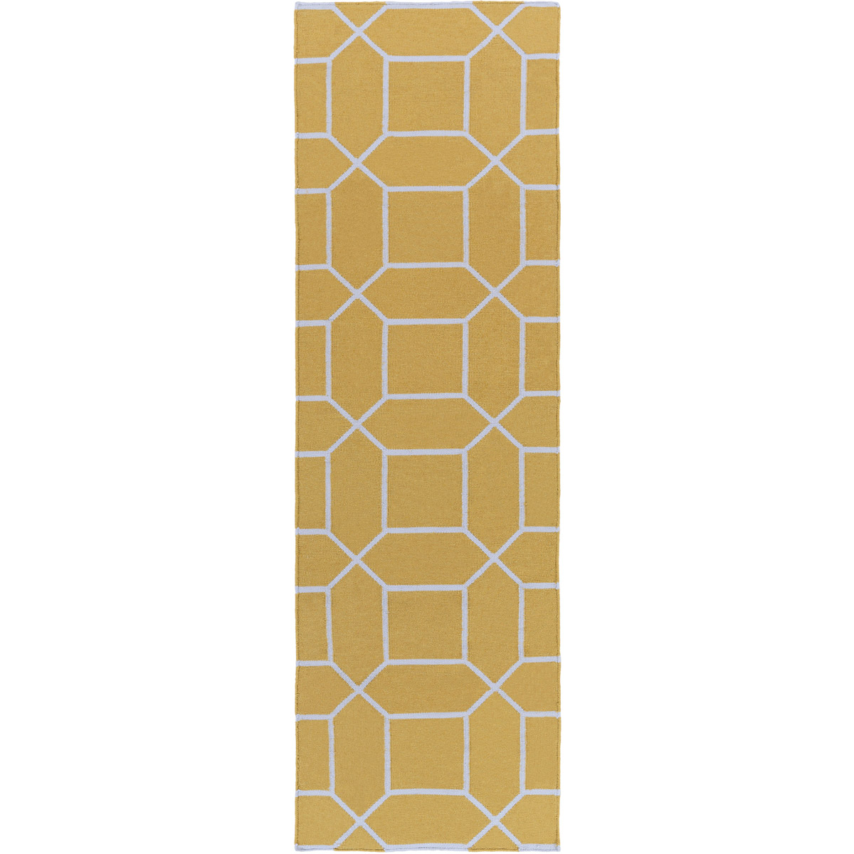 Surya LGO2049-23 Lagoon 36 X 24 inch Wheat, White Rug