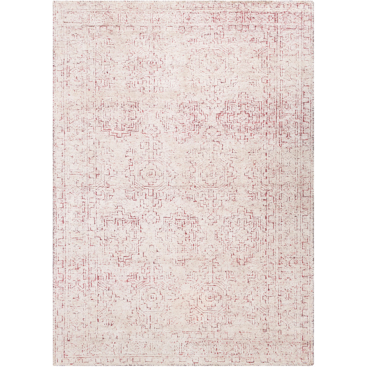 Surya LLB2303-69 Bella 108 X 72 inch Rose/White Rugs
