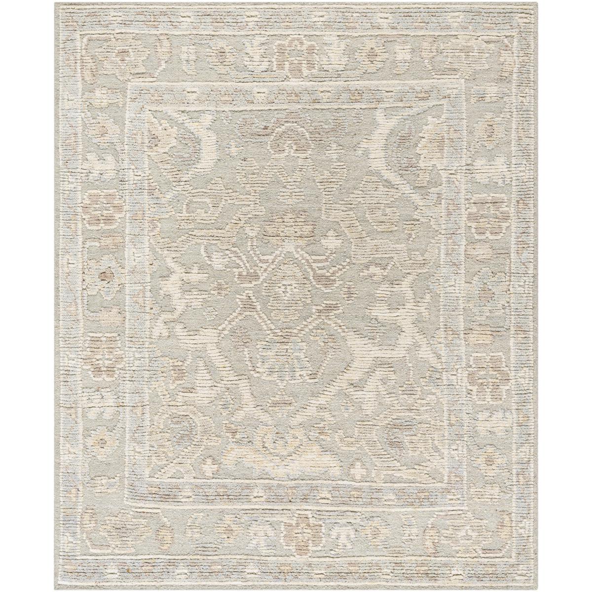 Surya LRS2301-1014 Leros 168 X 120 inch Ash / Light Silver / Pearl / Sterling Grey Handmade Rug in 10 x 14