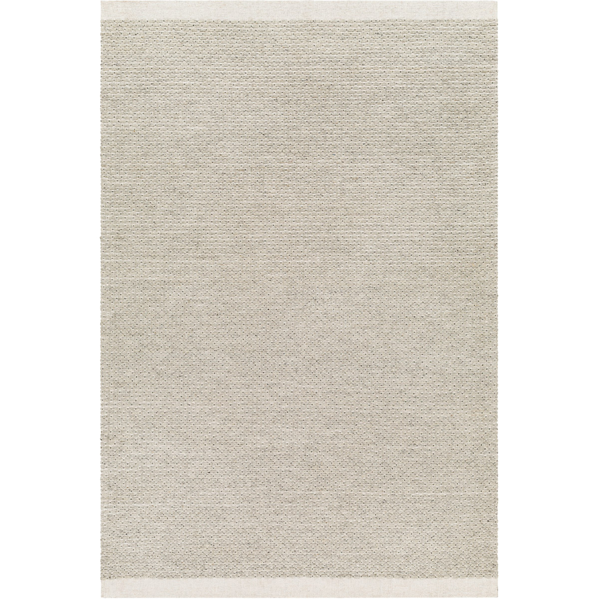 LUM2304-23 2 x 3 ft. Lumi Rectangle Hand Woven Rug, Cream