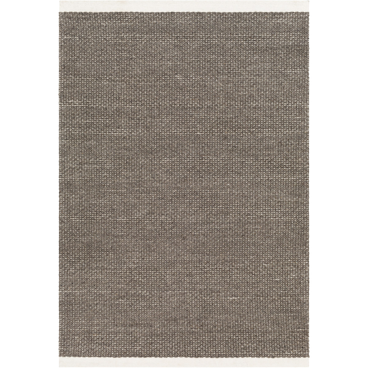 LUM2305-23 2 x 3 ft. Lumi Rectangle Hand Woven Rug, Charcoal