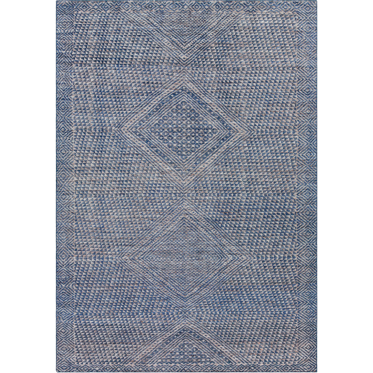 Surya LVN2304-811 Livorno 132 X 96 inch Dark Blue Rug in 8 x 11, Rectangle