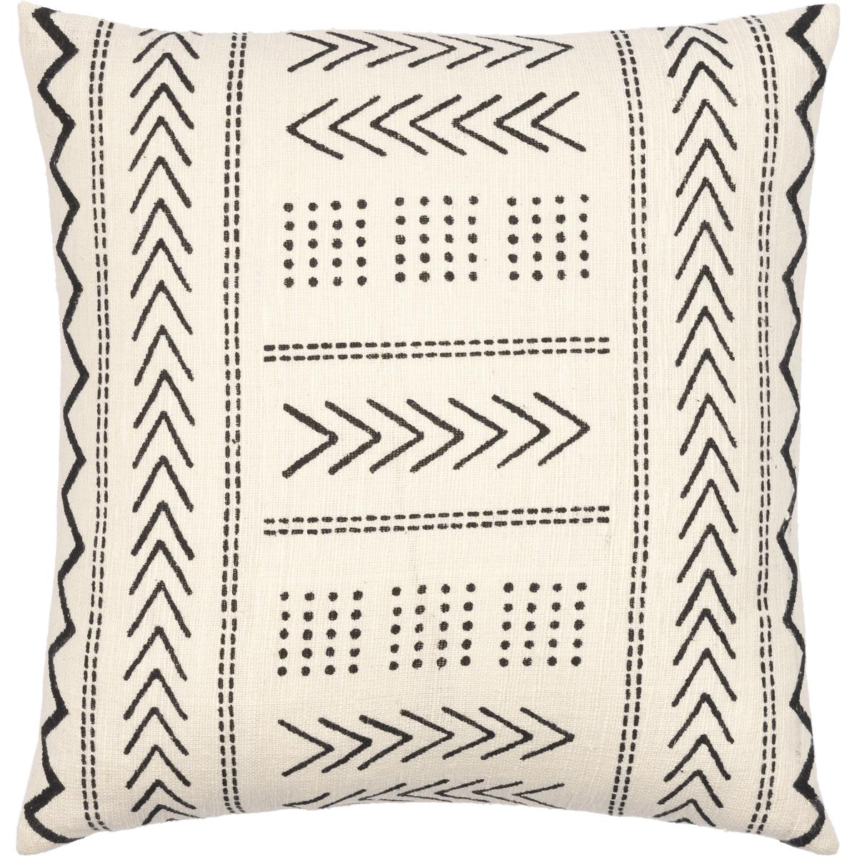 Surya MAA010-2222P Malian 22 inch Cream Pillow Kit in 22 x 22, Square