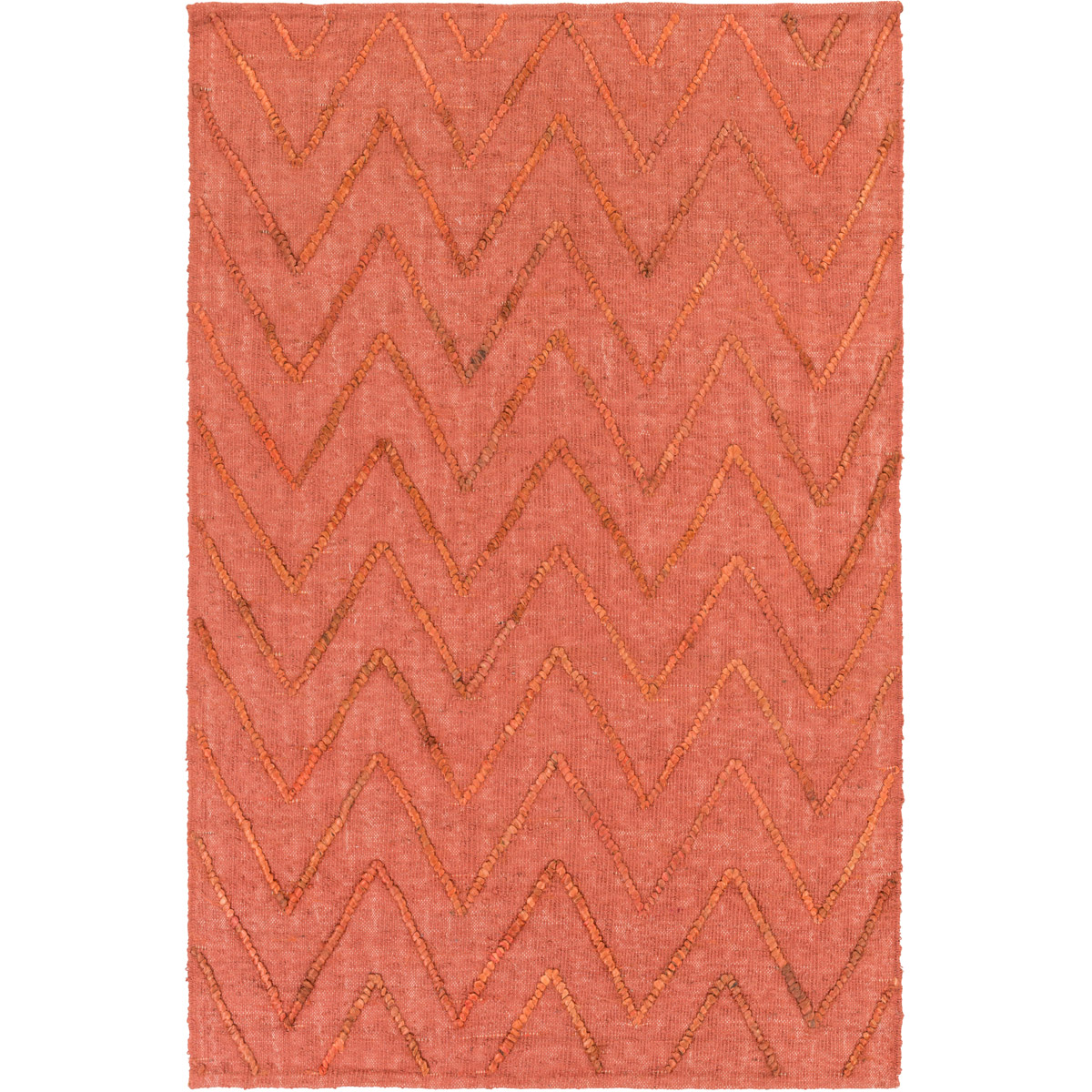 Surya MAE100723 Mateo 36 X 24 inch Red and Pink Area Rug Jute