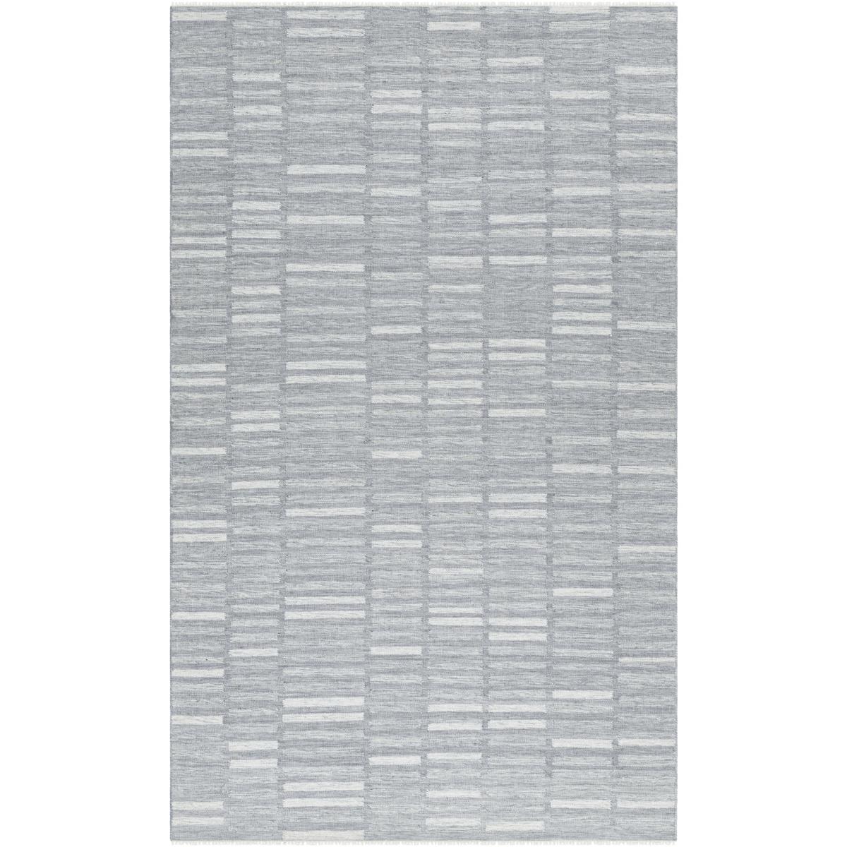 Surya MLL2305810 Marseille 120 X 96 inch Metallic  SilverGreySilver Handmade Rug in 8 x 10