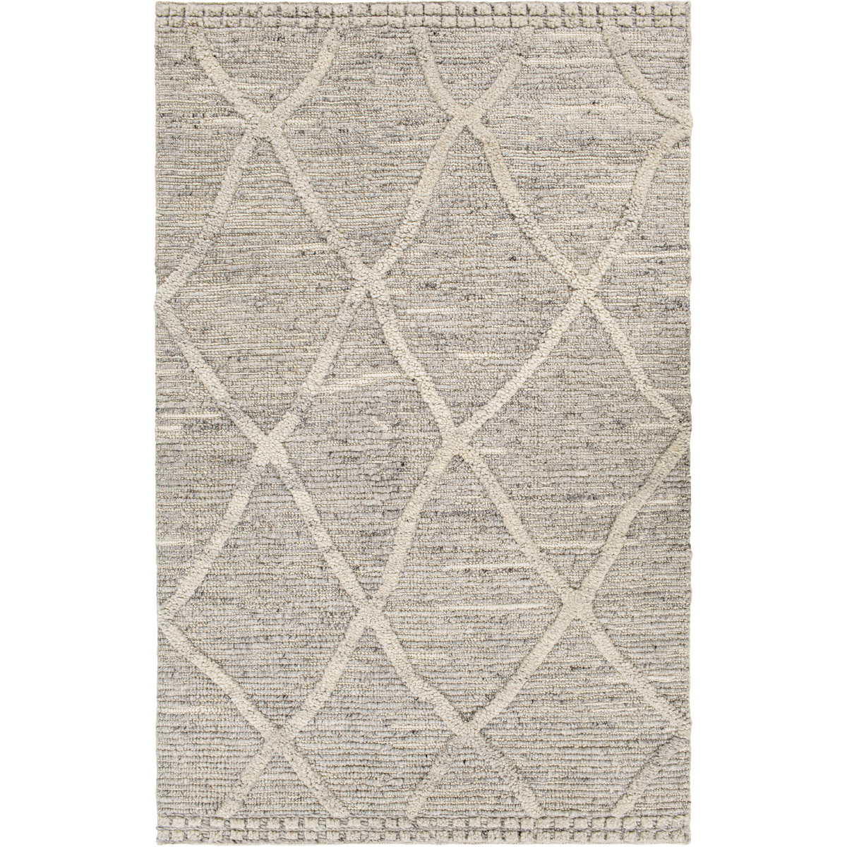MNS2302-576 5 ft. x 7 ft. 6 in. Manisa Rectangle Area Rug, Charcoal