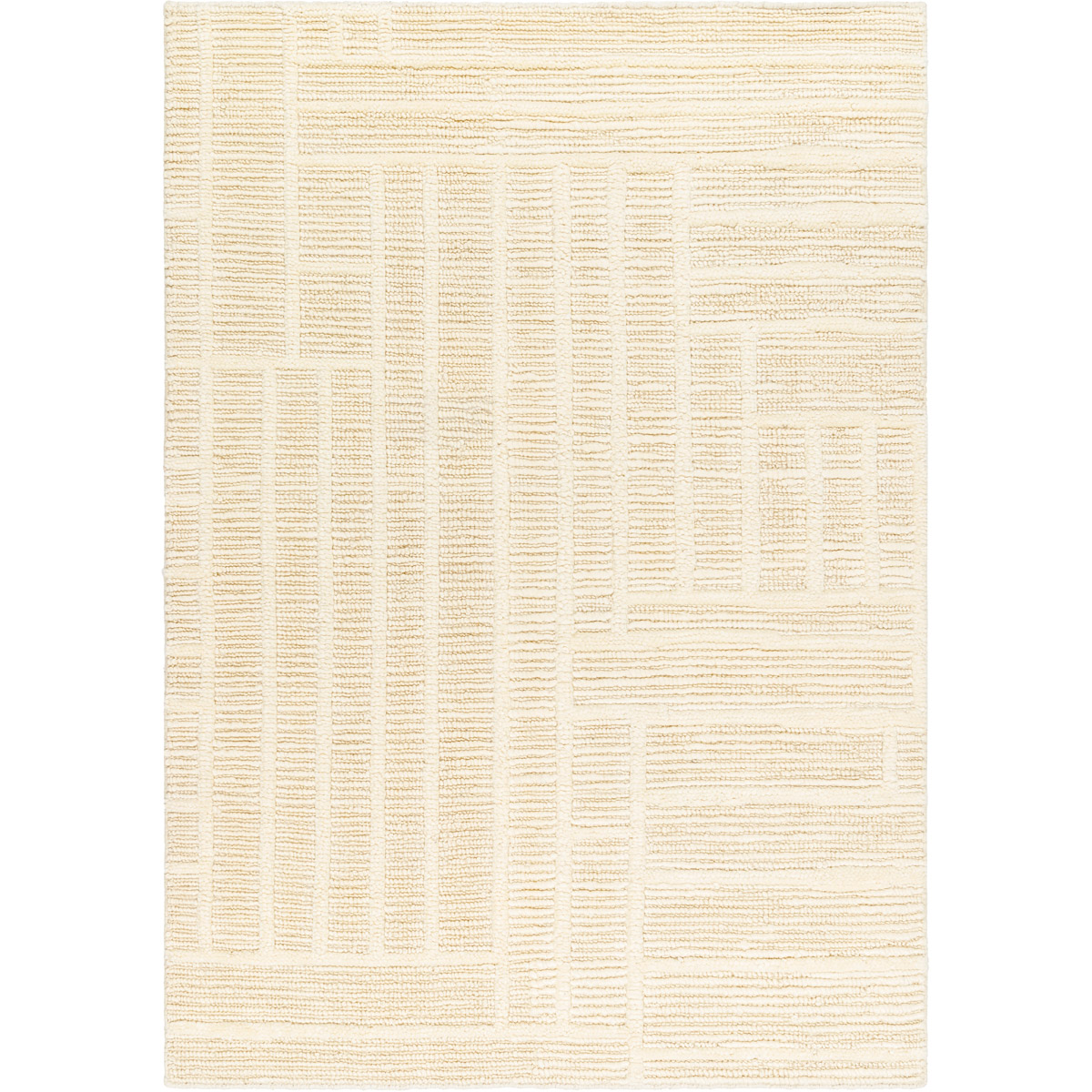 MNS2305-23 2 x 3 ft. Manisa Hand Woven Rectangle Area Rug, Gray & Light Slate