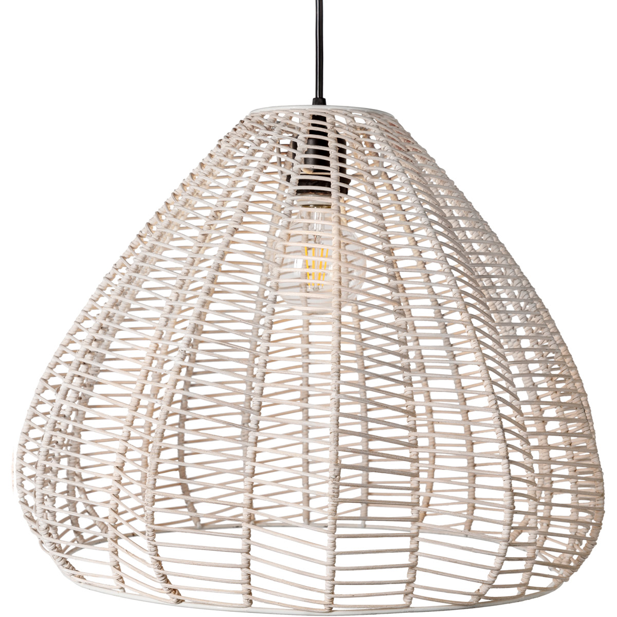 MOS-003 76 x 19 x 19 in. Mosella Collection MOS-003 Ceiling Light, White