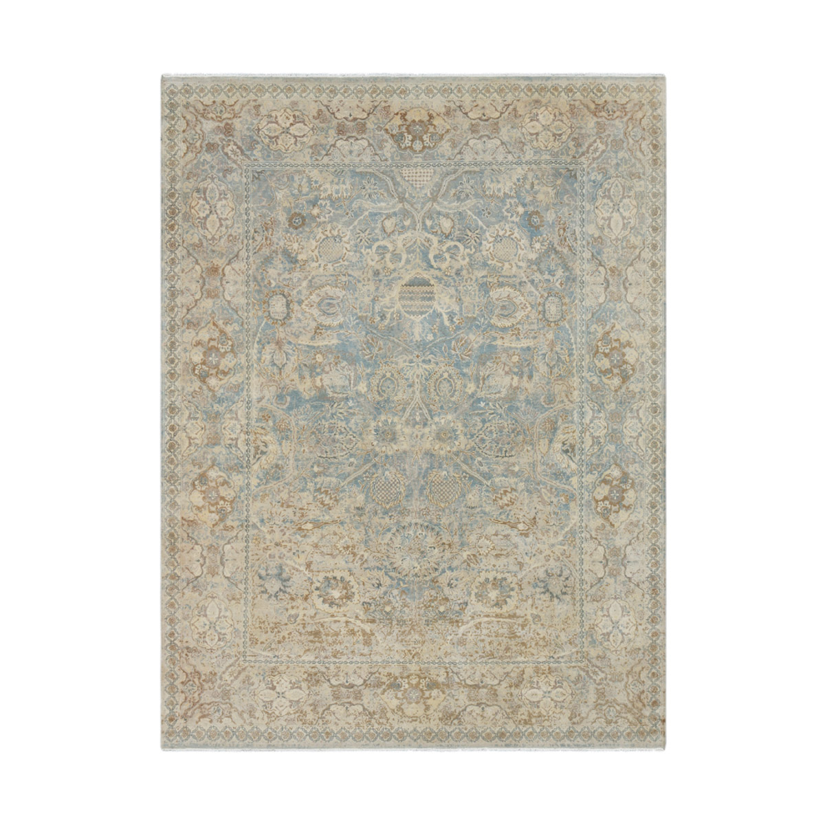 Surya MTE1000-23 Meteora 36 X 24 inch Denim Indoor Area Rug, Rectangle