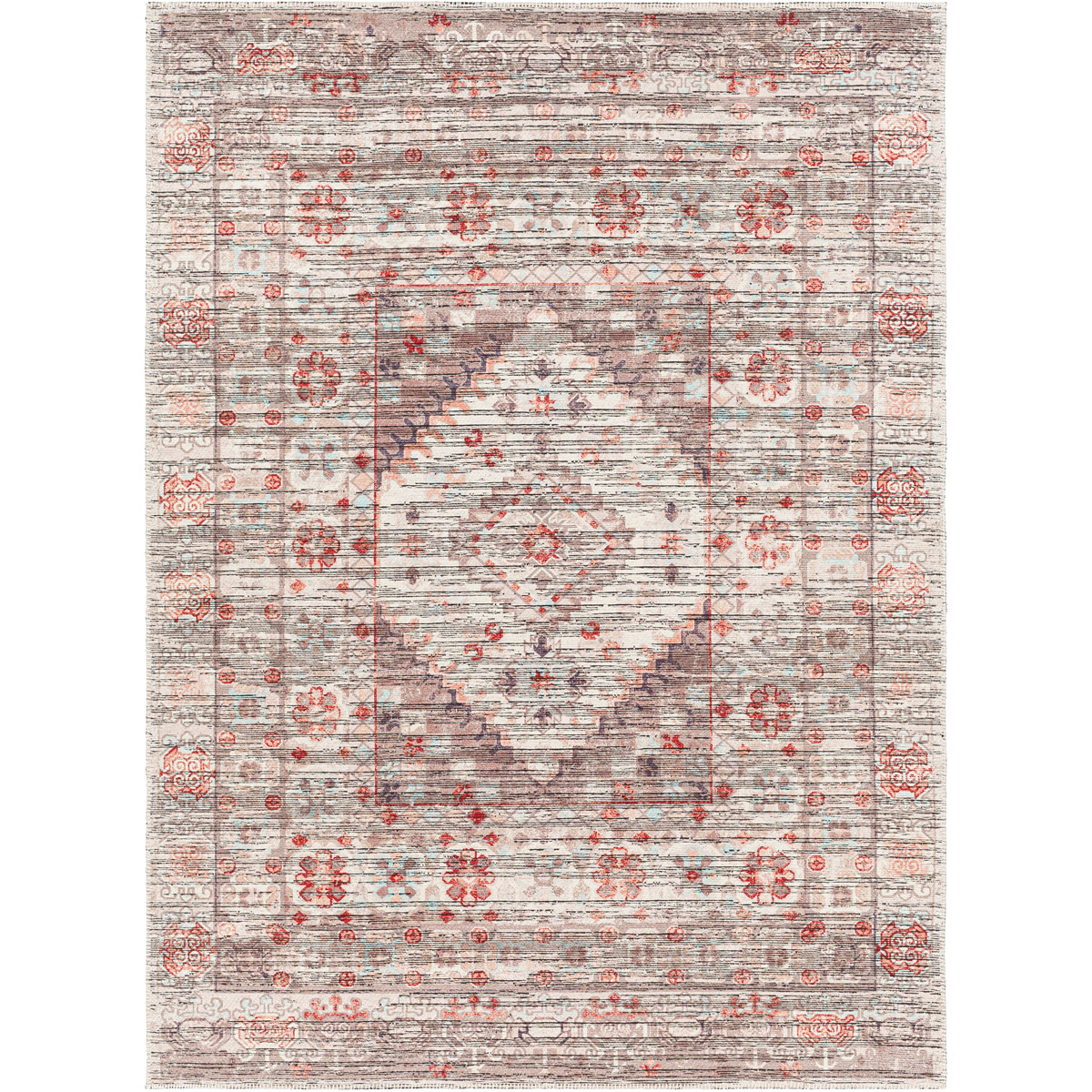 NLT2304-39511 3 ft. 9 in. x 5 ft. 11 in. Nolita NLT-2304 Rectangle Machine Woven Rug - Taupe