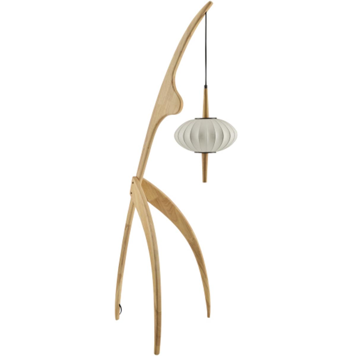 Surya NMY-001 Niamey 64.9 inch 25 watt Painted Accent Floor Lamp Portable Light