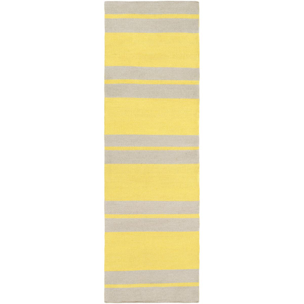 Surya NNT600123 Nantucket 36 X 24 inch Bright Yellow Ivory Rug