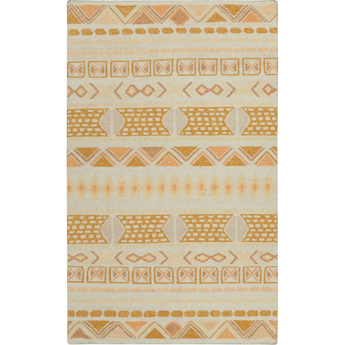 Surya NOD10523 Nomad 36 X 24 inch Mint Burnt Orange Bright Yellow Camel Khaki Rug