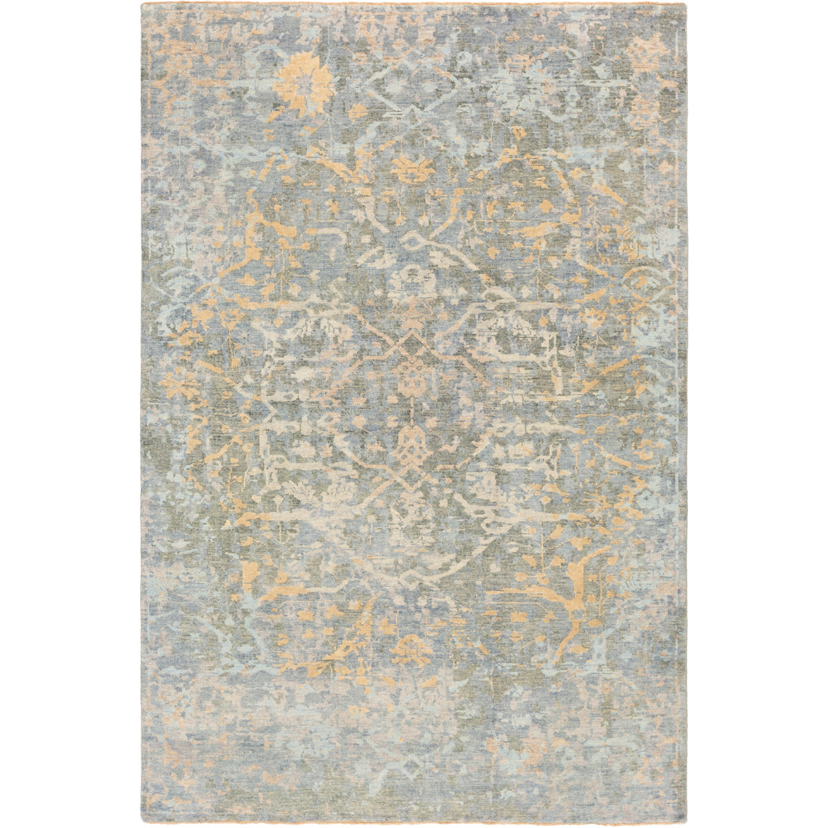 Surya NOY8005-913 Normandy 156 X 108 inch Blue Rug in 9 x 13, Rectangle
