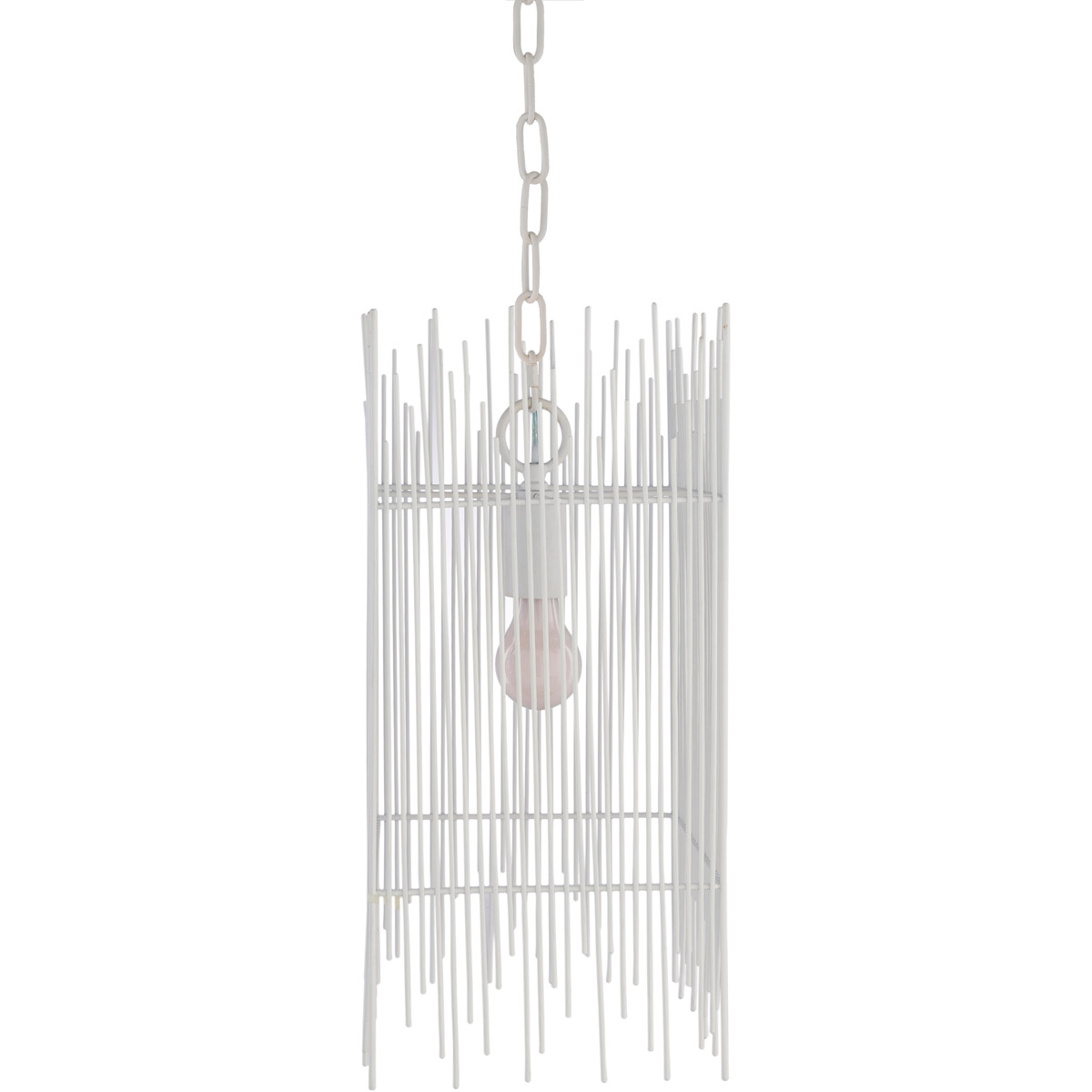 Decovio 11969-1 Gaines 1 Light 9 inch White Pendant Ceiling Light