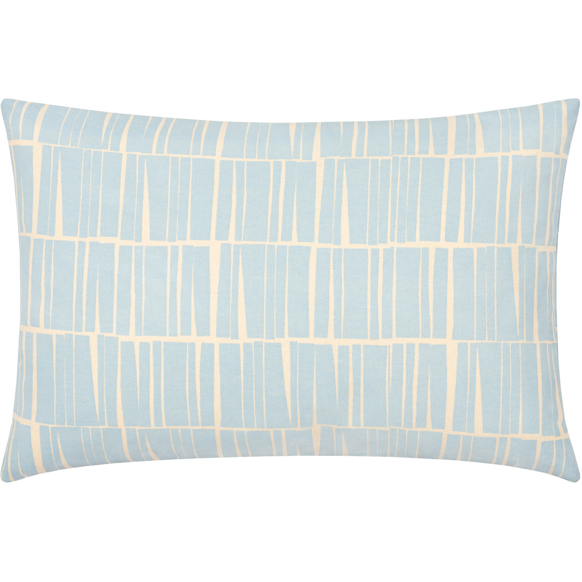 NTR009-1320P 13 x 20 in. Natur NTR-009 Pillow Cover with Polyester Insert, Sky Blue & Cream