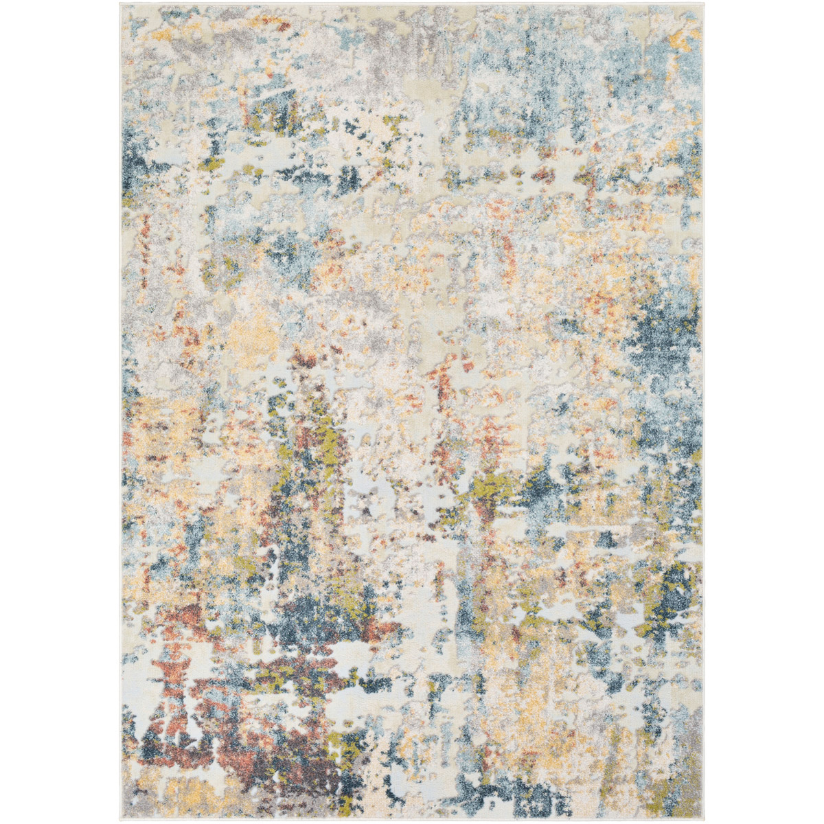 Surya NWM2336-23 New Mexico 36 X 24 inch Charcoal/Grass Green/White/Cream/Brick/Wheat Rugs in 2 x 3, Rectangle