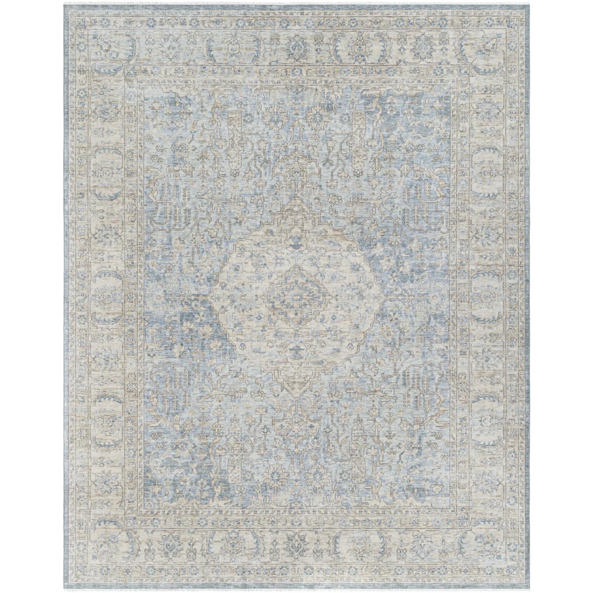 Surya OAT2300-710910 Once Upon a Time 118.11 X 94.49 inch Light Gray / Tan / Pale Blue / Gray / Denim / Medium Gray Machine Woven Rug in 8 x 10