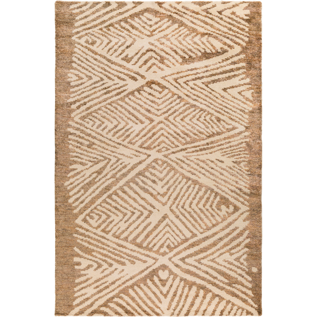 Surya OOC100523 Orinocco 36 X 24 inch Yellow and Neutral Area Rug Jute