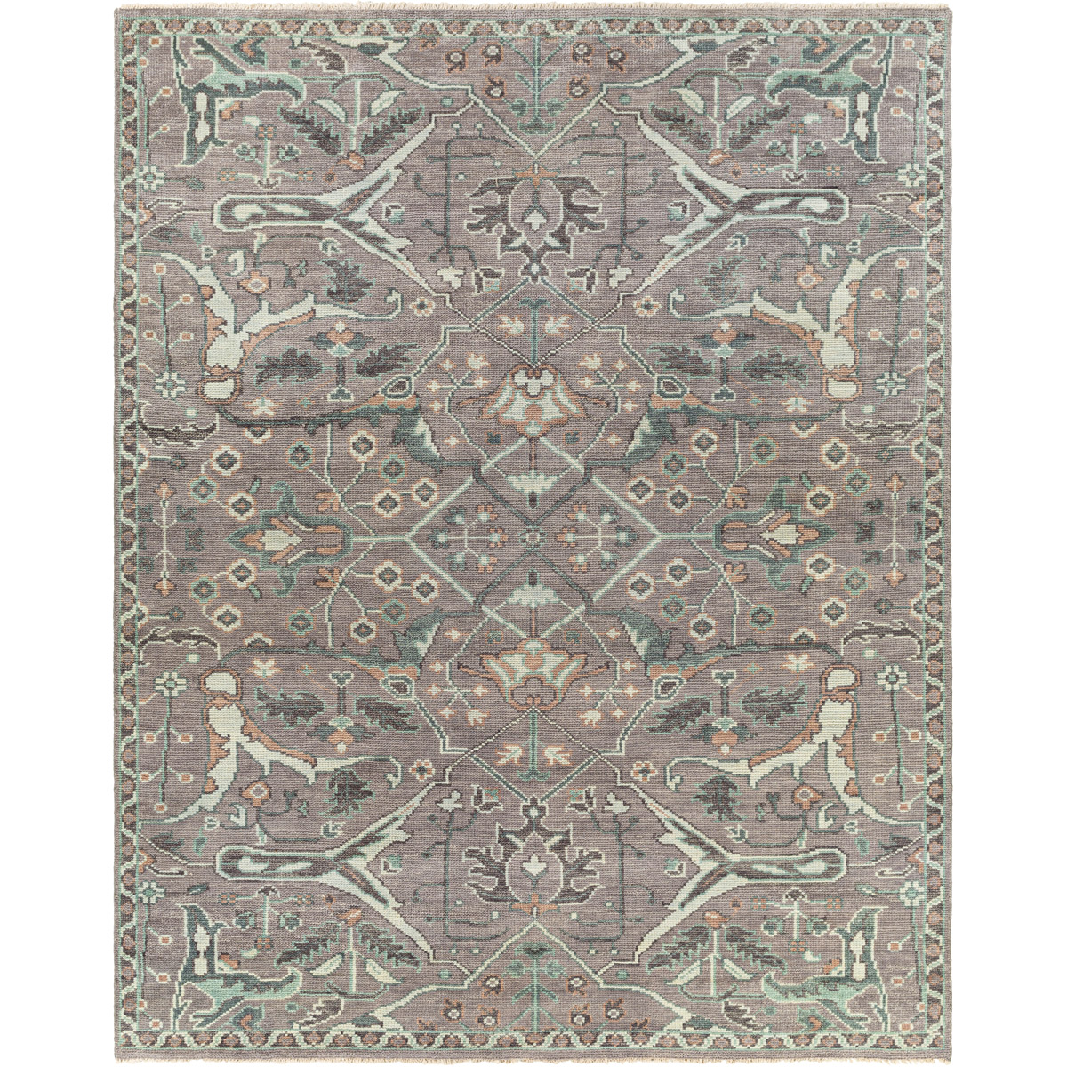 Surya PAL2300-1014 Palais 168 X 120 inch Light Gray Rug in 10 x 14, Rectangle
