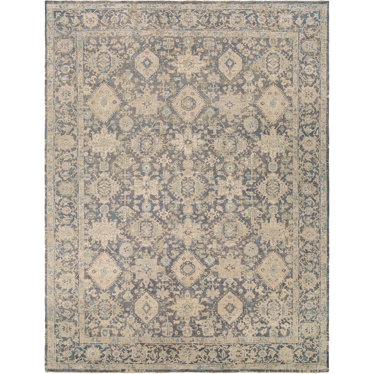Surya PDY2300-1215 Piccadilly 180 X 144 inch Dusty Sage Rug, Rectangle