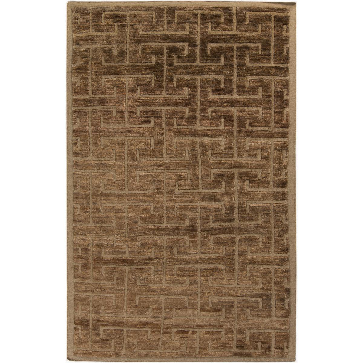 Surya PPY4901-23 Papyrus 36 X 24 inch Camel, Dark Brown Rug