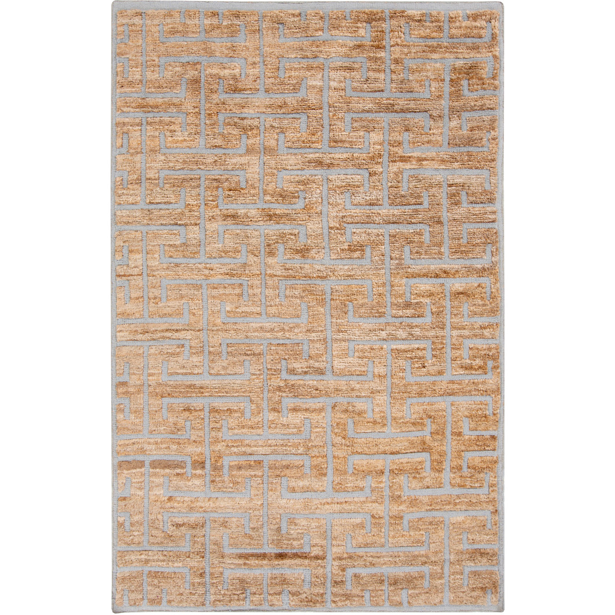 Surya PPY4903-23 Papyrus 36 X 24 inch Dark Brown, Medium Gray, Tan Rug
