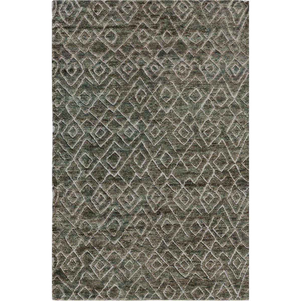 Surya PPY4909-58 Papyrus 96 X 60 inch Black and Brown Area Rug, Jute and Wool