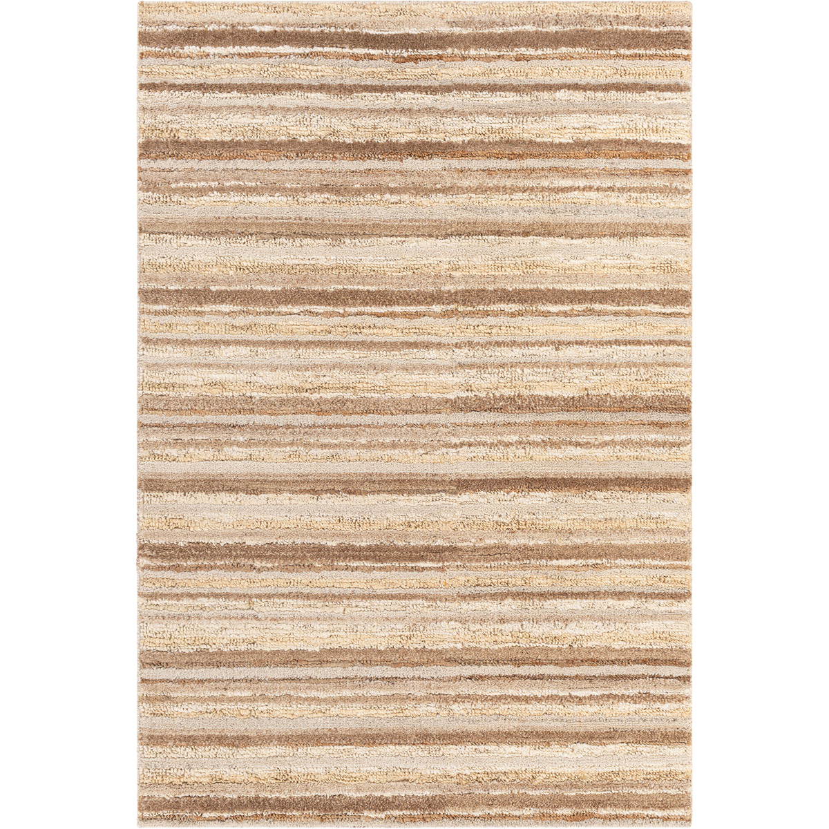 Surya PTR2301-23 Petra 36 X 24 inch Dark Brown Rug in 2 x 3, Rectangle