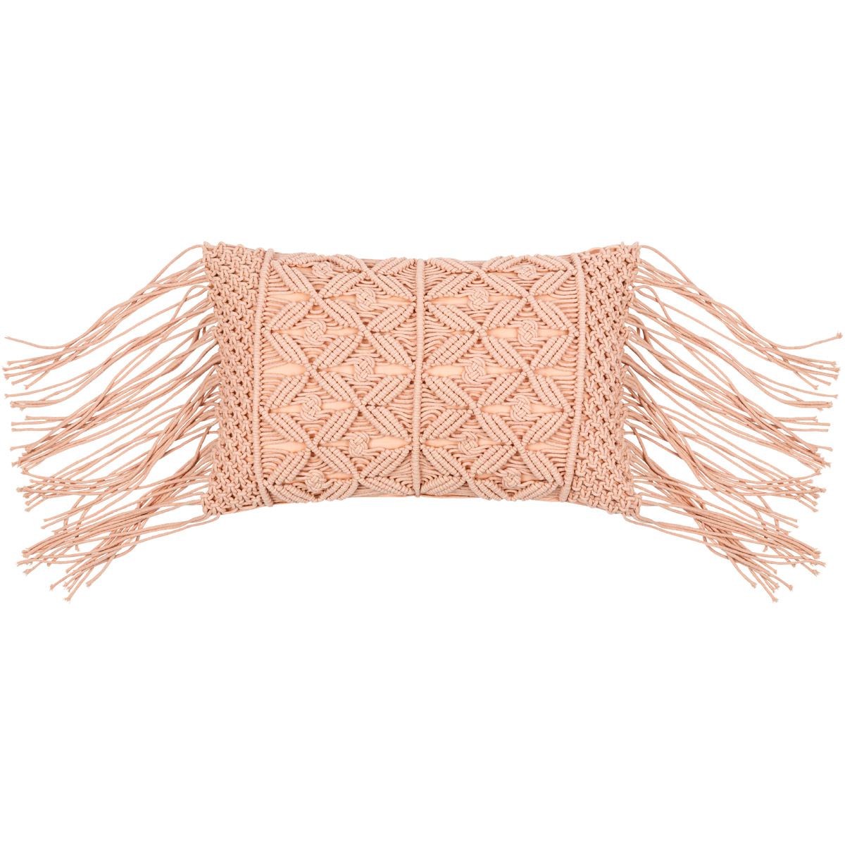 Surya PUT002-1422P Punta 22 inch Dusty Pink Pillow Kit in 14 x 22, Lumbar