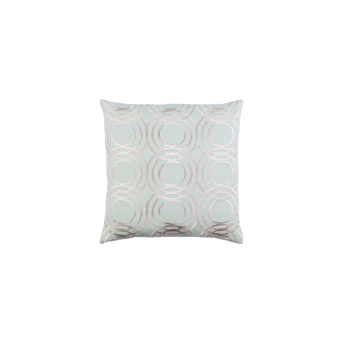RDW005-2020P Ridgewood Pillow Kit - Mint & Cream - 20 x 20 x 4 in.