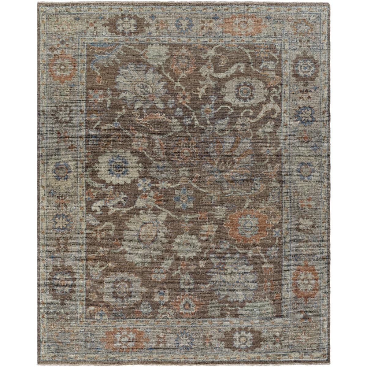Surya REG2318-1014 Reign 168 X 120 inch Brown / Black / Olive / Beige Handmade Rug in 10 x 14