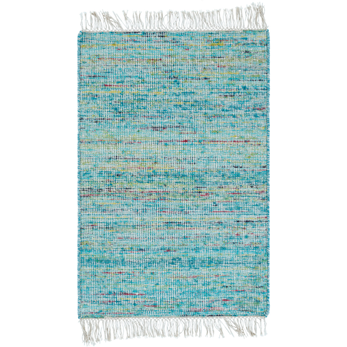 Surya REX400223 Rex 36 X 24 inch Sky Blue Navy Lime Bright Pink Cream Rug