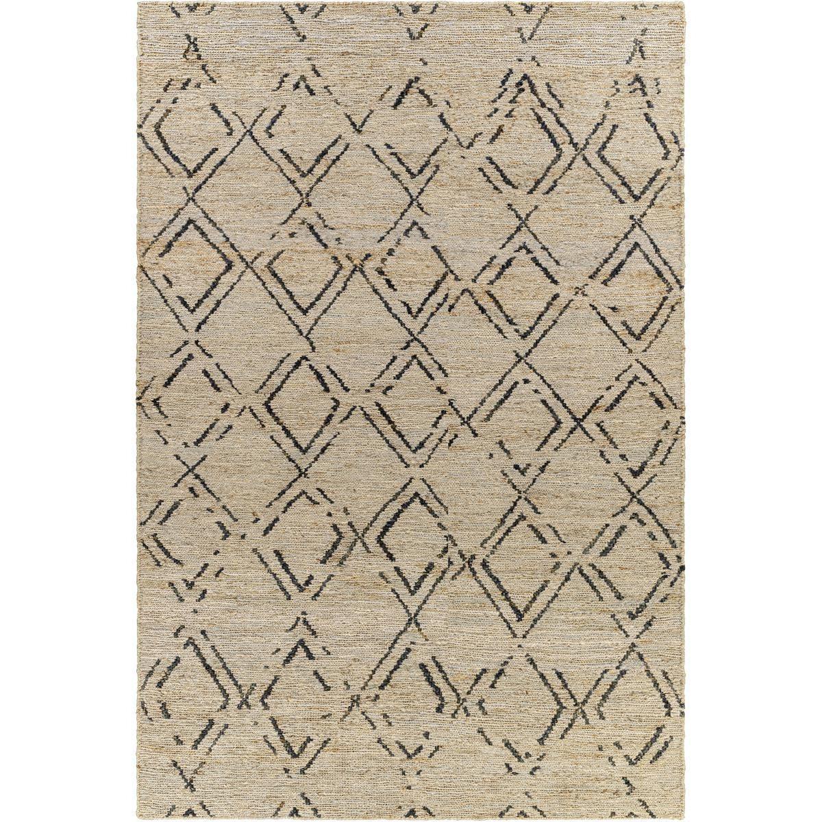 Surya RIH2300-23 Riah 36 X 24 inch Medium Gray Rug in 2 x 3, Rectangle